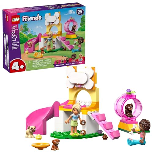 LEGO FRIENDS PUPPY PLAYGROUND JUGUETE DE CONSTRUCCION DE JUEGOS DE SIMULACION JUEGO CREATIVO - 1