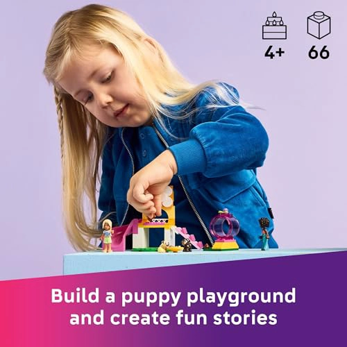 LEGO FRIENDS PUPPY PLAYGROUND JUGUETE DE CONSTRUCCION DE JUEGOS DE SIMULACION JUEGO CREATIVO - 2