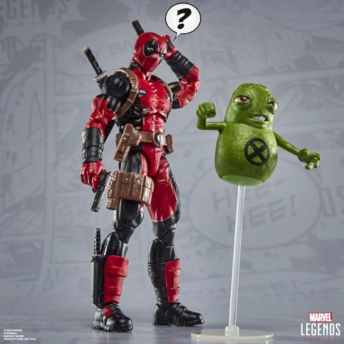 MARVEL LEGENDS SERIE MAXIMA DEADPOOL FIGURA DE ACCION DELUXE DE 6 PULGADAS DE DEADPOOL DE COMICS - 5