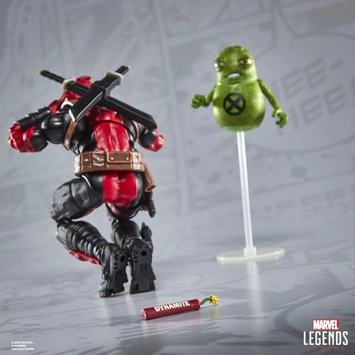 MARVEL LEGENDS SERIE MAXIMA DEADPOOL FIGURA DE ACCION DELUXE DE 6 PULGADAS DE DEADPOOL DE COMICS - 6