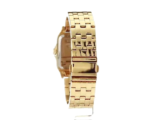 DISNEY RELOJ CLASICO DE WINNIE THE POOH PARA MUJER CON ESFERA CUADRADA CON POOH Y AMIGOS FANATICOS - 4