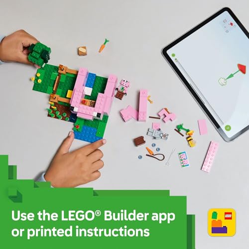 LEGO MINECRAFT FIGURAS DE JUGUETE Y JUEGO DE LA CASA DEL CERDITO BEBE  JUGUETE DE CONSTRUCCION - 6