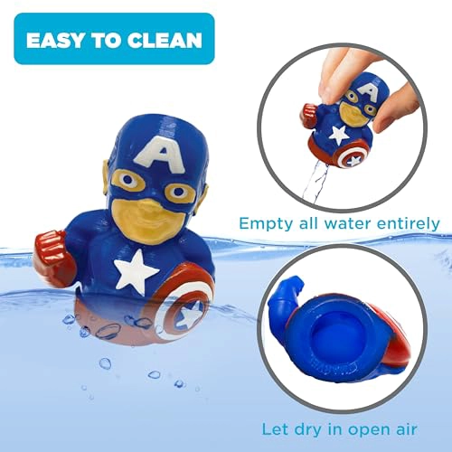 MARVEL AVENGERS 10 PIECE FINGER PUPPET SET EDUCATIONAL PLAY PARTY FAVORS BATH AND POOL TOYS BEACH - 4