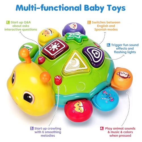 JUGUETES DE GATEO PARA BEBE S DE 6 A 12 MESES JUGUETES MUSICALES PARA BEBE S DE 7 8 9 10 11 MESES - 2