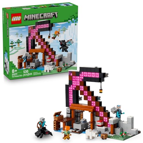 LEGO MINECRAFT THE PICKAXE MINE JUGUETE PARA NIÑOS JUEGO DE CONSTRUCCION PARA NIÑOS Y NIÑAS JUGUETE - 1
