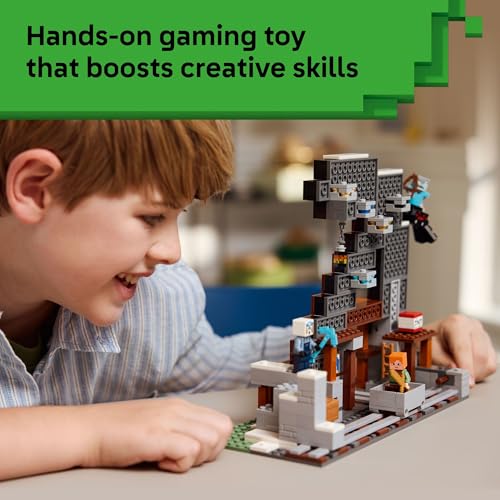 LEGO MINECRAFT THE PICKAXE MINE JUGUETE PARA NIÑOS JUEGO DE CONSTRUCCION PARA NIÑOS Y NIÑAS JUGUETE - 4