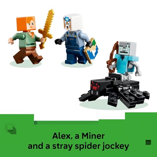 LEGO MINECRAFT THE PICKAXE MINE JUGUETE PARA NIÑOS JUEGO DE CONSTRUCCION PARA NIÑOS Y NIÑAS JUGUETE - 5