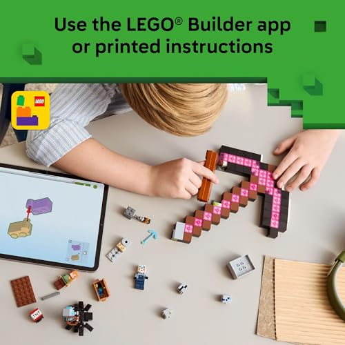 LEGO MINECRAFT THE PICKAXE MINE JUGUETE PARA NIÑOS JUEGO DE CONSTRUCCION PARA NIÑOS Y NIÑAS JUGUETE - 6