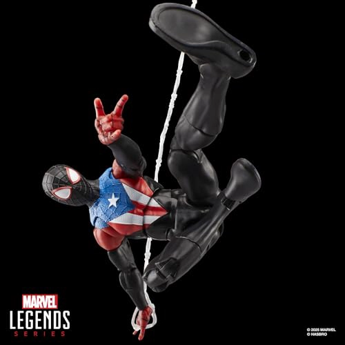 MARVEL LEGENDS SERIES GAMERVERSE MILES MORALES TRAJE BORICUA DE SPIDERMAN 2 FIGURA DE ACCION - 4