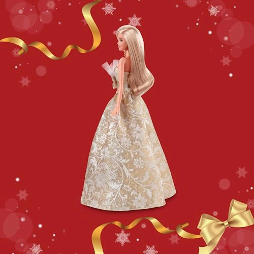 BARBIE HOLIDAY BARBIE SIGNATURE MUÑECA Y CASA RUBIA DE VESTIR COLOR NEGRO JUEGO DE SIMULACION - 6