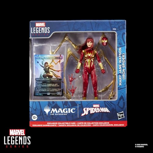 MARVEL LEGENDS SERIES MAGIC THE GATHERING MARY JANE WATSON IRON SPIDER FIGURA DE ACCION - 2