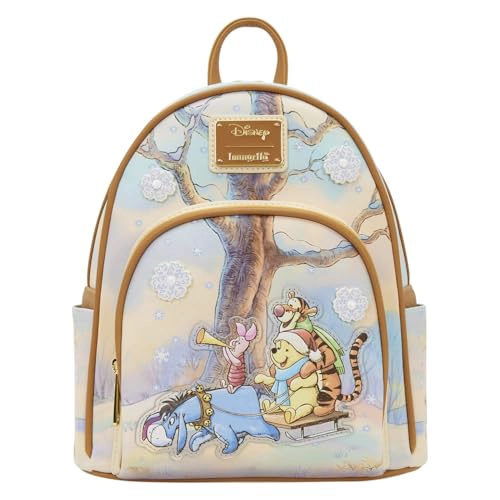 LOUNGEFLY DISNEY WINNIE THE POOH AND FRIENDS MINI MOCHILA PARA TRINEO EXCLUSIVA DE AMAZON - 1