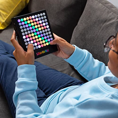 LITEBRITE TOUCH CREA JUEGA Y ANIMA JUGUETE PORTATIL DE APRENDIZAJE SENSORIAL STEM ILUMINADO JUGUETE - 5