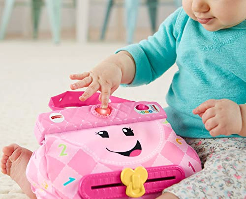 FISHERPRICE LAUGH LEARN MY SMART PURSE ROSA JUGUETE MUSICAL PARA BEBE - 4