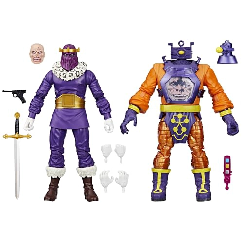 MARVEL LEGENDS SERIE BARON ZEMO Y ARNIM ZOLA FIGURAS DE ACCION COLECCIONABLES DE 6 PULGADAS - 1