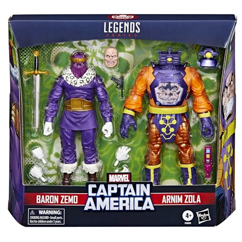 MARVEL LEGENDS SERIE BARON ZEMO Y ARNIM ZOLA FIGURAS DE ACCION COLECCIONABLES DE 6 PULGADAS - 2