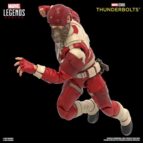 MARVEL LEGENDS SERIES YELENA BELOVA Y GUARDIAN ROJO PAQUETE DE 2 FIGURAS DE ACCION COLECCIONABLES - 5