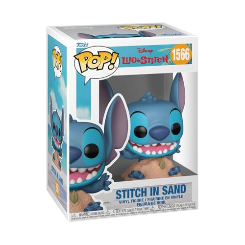 FUNKO POP DISNEY LILO AND STITCH STITCH IN SAND FIGURA DE VINILO COLECCIONABLE IDEA DE REGALO - 1