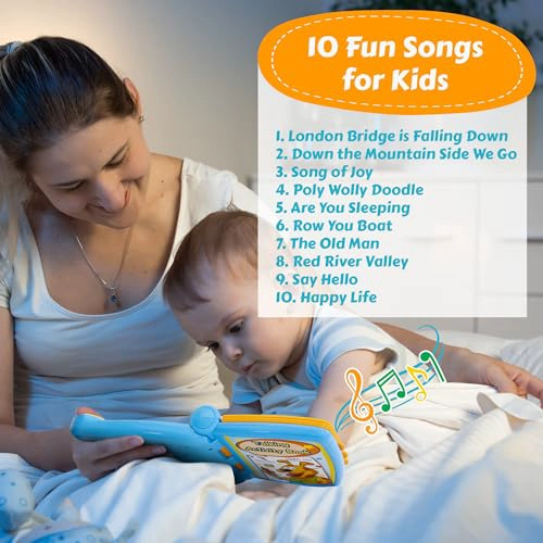 LIBRO DE ACTIVIDADES PARLANTES PARA NIÑOS DE 2 AÑOS EN ADELANTE LIBRO DE SONIDO CON 5 ACTIVIDADES - 3