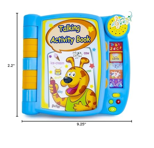 LIBRO DE ACTIVIDADES PARLANTES PARA NIÑOS DE 2 AÑOS EN ADELANTE LIBRO DE SONIDO CON 5 ACTIVIDADES - 6