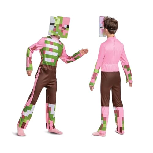 DISFRAZ DE MINECRAFT ZOMBIE PIGMAN PARA NIÑOS DISFRACES DE MINECRAFT DE HALLOWEEN - 1