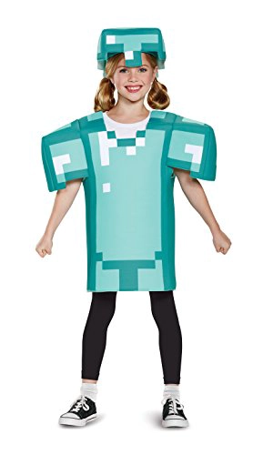 ARMOR DISFRAZ CLASICO DE MINECRAFT AZUL MEDIANO 78 - 2