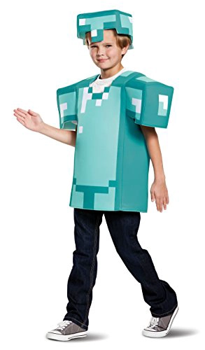 ARMOR DISFRAZ CLASICO DE MINECRAFT AZUL MEDIANO 78 - 3