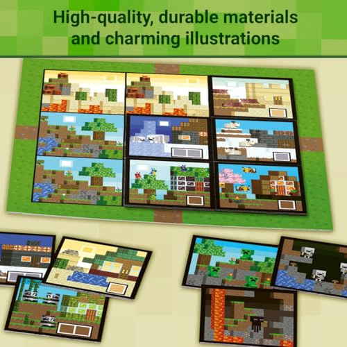 RAVENSBURGER MINECRAFT BUILDERS BIOMES JUNIOR JUEGO COOPERATIVO PARA NIÑOS DIVERTIDA AVENTURA - 6