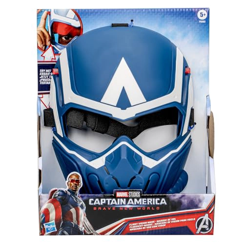 MARVEL STUDIOS MASCARA DE VISION DE VUELO DEL CAPITAN AME RICA BRAVE NEW WORLD JUGUETE DE JUEGO - 2