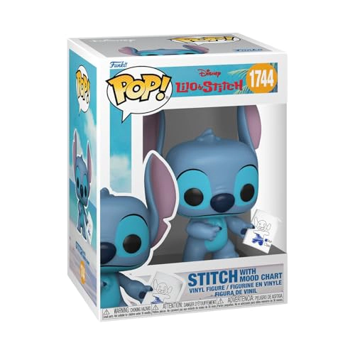 FUNKO POP DISNEY LILO STITCH STITCH WITH MOOD CHART 16 PROBABILIDADES PARA VARIANTE DE PERSECUCION - 1
