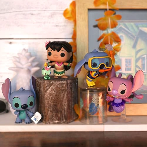 FUNKO POP DISNEY LILO STITCH STITCH WITH MOOD CHART 16 PROBABILIDADES PARA VARIANTE DE PERSECUCION - 4