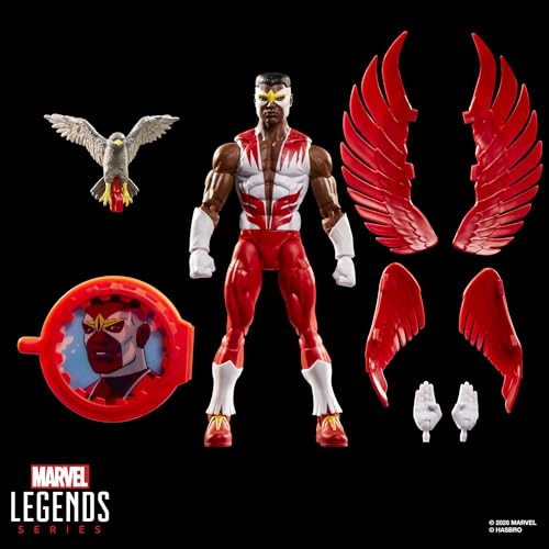 MARVEL LEGENDS SERIES SECRET WARS FALCON RETRO CAPTAIN AMERICA COMICS FIGURA DE ACCION - 2