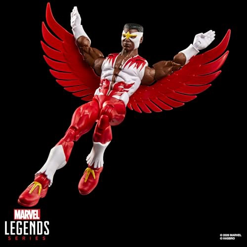 MARVEL LEGENDS SERIES SECRET WARS FALCON RETRO CAPTAIN AMERICA COMICS FIGURA DE ACCION - 5