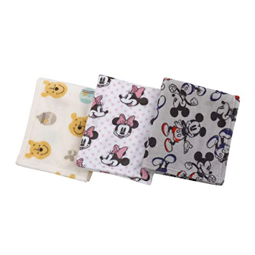 DISNEY WINNIE THE POOH MANTA DE FELPA SUPERSUAVE PARA BEBE  EN COLOR MARFIL AMARILLO Y AGUAMARINA - 3