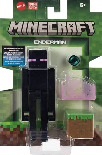 MATTEL MINECRAFT JUEGO DE FIGURAS DE ACCION Y ACCESORIOS JUGUETES COLECCIONABLES A ESCALA DE 325 - 1
