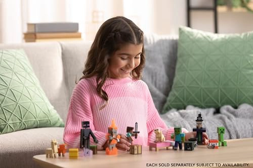MATTEL MINECRAFT JUEGO DE FIGURAS DE ACCION Y ACCESORIOS JUGUETES COLECCIONABLES A ESCALA DE 325 - 2