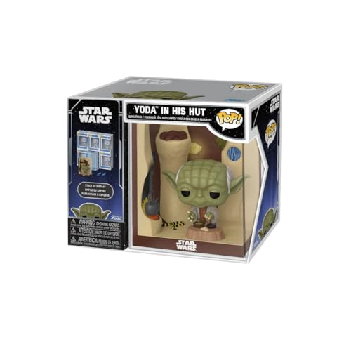 FUNKO POP NOOKS STAR WARS YODA IN HIS HUT FIGURA DE VINILO COLECCIONABLE IDEA DE REGALO PRODUCTO - 1