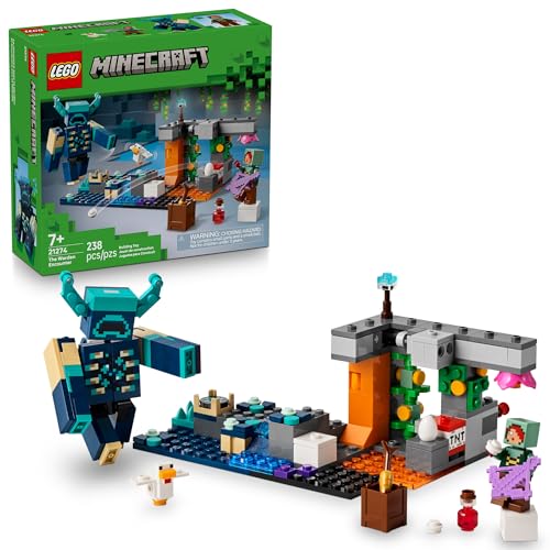 LEGO MINECRAFT THE WARDEN ENCOUNTER JUEGO DE CONSTRUCCION COLECCIONABLE PARA NIÑOS Y NIÑAS DE 7 - 1