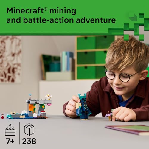 LEGO MINECRAFT THE WARDEN ENCOUNTER JUEGO DE CONSTRUCCION COLECCIONABLE PARA NIÑOS Y NIÑAS DE 7 - 2