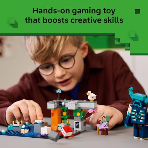 LEGO MINECRAFT THE WARDEN ENCOUNTER JUEGO DE CONSTRUCCION COLECCIONABLE PARA NIÑOS Y NIÑAS DE 7 - 5