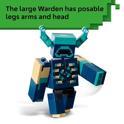 LEGO MINECRAFT THE WARDEN ENCOUNTER JUEGO DE CONSTRUCCION COLECCIONABLE PARA NIÑOS Y NIÑAS DE 7 - 6