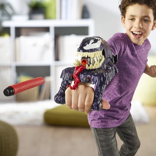 MARVEL SPIDERMAN VENOMVERSUS MARVELS VENOM STRIKE BLASTER JUGUETE NERF SPIDERMAN JUGUETES - 6