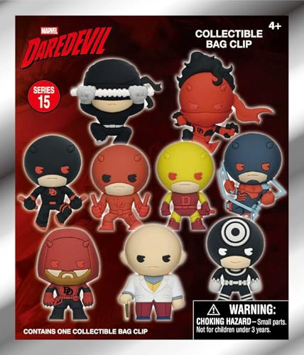 DAREDEVIL CLIP CLASICO DE ESPUMA 3D PARA BOLSA SERIE 15 BOLSA CIEGA UNA FIGURA AL AZAR ACCESORIO - 2