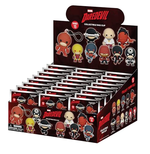 DAREDEVIL CLIP CLASICO DE ESPUMA 3D PARA BOLSA SERIE 15 BOLSA CIEGA UNA FIGURA AL AZAR ACCESORIO - 3