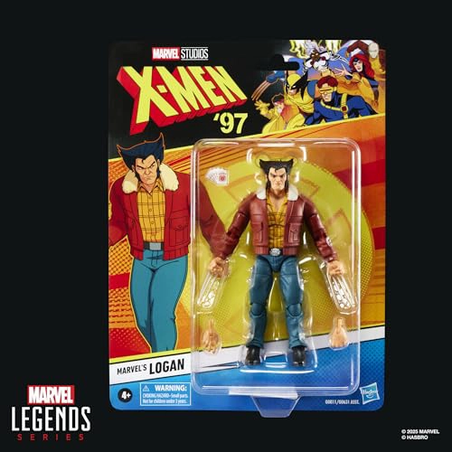 SERIE MARVEL LEGENDS MARVELS LOGAN FIGURA DE ACCION COLECCIONABLE DE 6 PULGADAS DE XMEN 97 - 2
