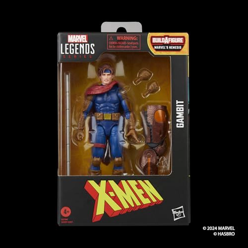 SERIE MARVEL LEGENDS GAMBIT FIGURA DE ACCION COLECCIONABLE DE 6 PULGADAS A ESCALA DE XMEN COMICS - 2