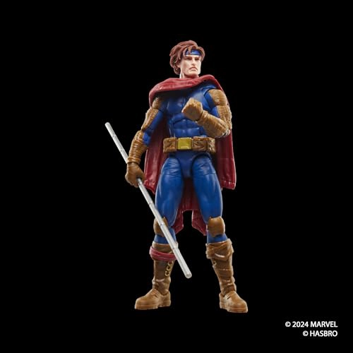 SERIE MARVEL LEGENDS GAMBIT FIGURA DE ACCION COLECCIONABLE DE 6 PULGADAS A ESCALA DE XMEN COMICS - 3