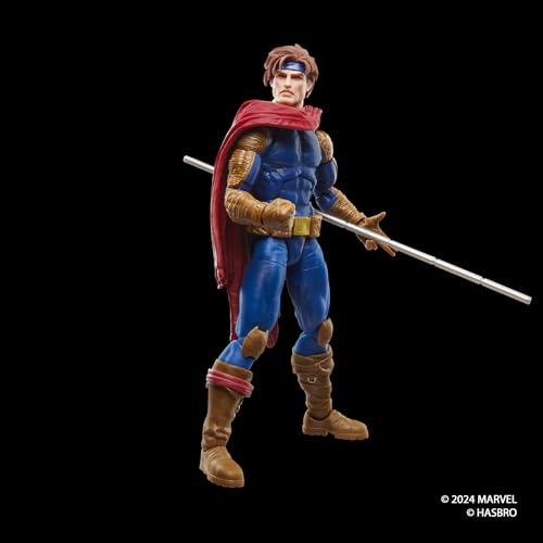 SERIE MARVEL LEGENDS GAMBIT FIGURA DE ACCION COLECCIONABLE DE 6 PULGADAS A ESCALA DE XMEN COMICS - 4