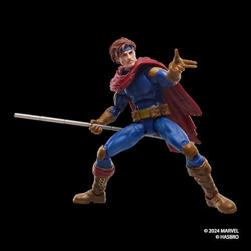 SERIE MARVEL LEGENDS GAMBIT FIGURA DE ACCION COLECCIONABLE DE 6 PULGADAS A ESCALA DE XMEN COMICS - 5