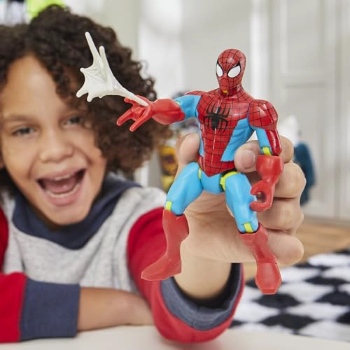 SPIDERMAN MARVEL MIXMASHERS FIGURA DE ACCION PERSONALIZADA PARA MEZCLAR Y COMBINAR Y ACCESORIOS - 3
